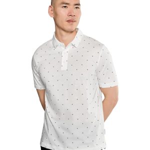 Armani Exchange All Over Logo Polo