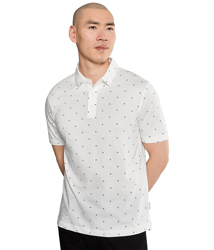 Armani Exchange All Over Logo Polo