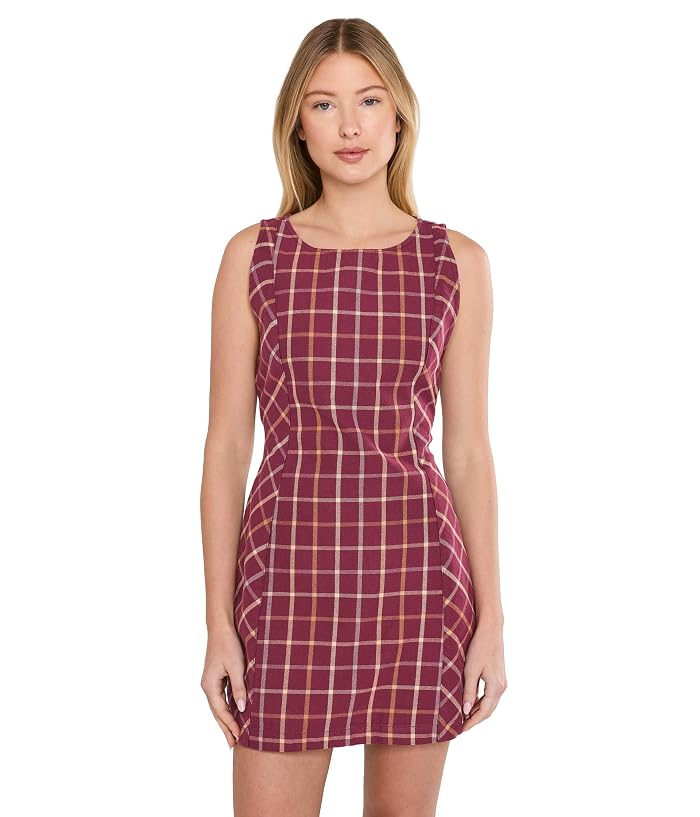 Free People Atlas Plaid Mini
