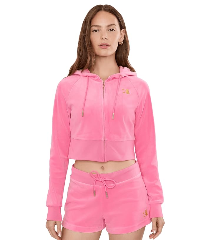 Juicy Couture Raglan Corset Hoodie