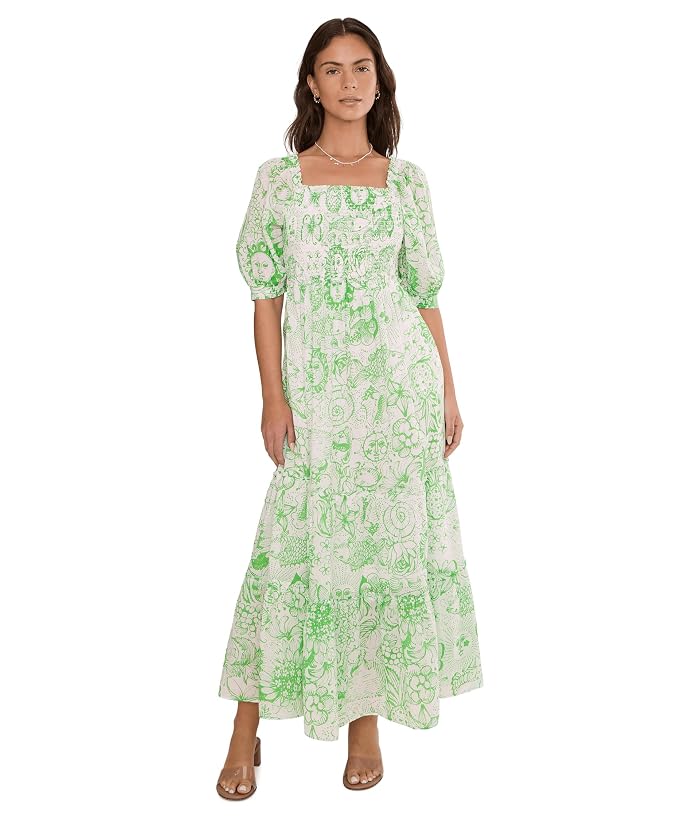 Lilly Pulitzer Hadly Short Sleeve Smocked