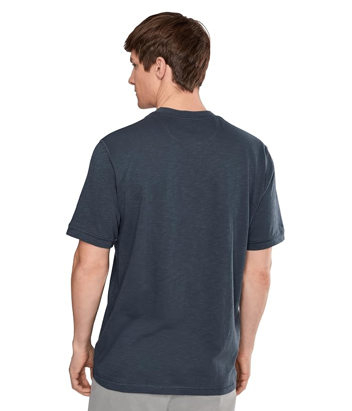 Faherty Short Sleeve Sunwashed Henley - Image 4