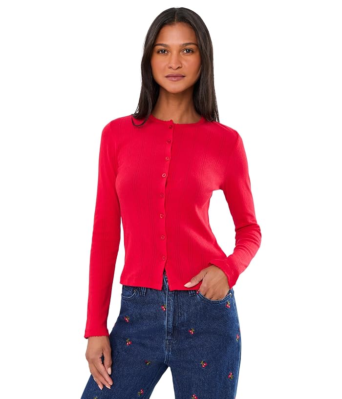 DAZE Stargazer Pointelle Cardigan