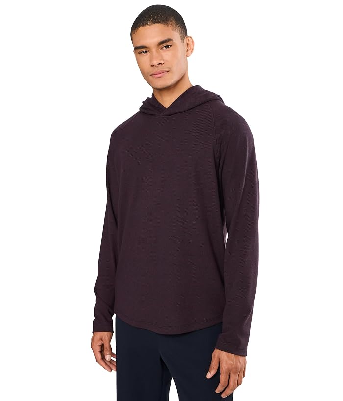 Vince Broken Twill Pull-On Hoodie