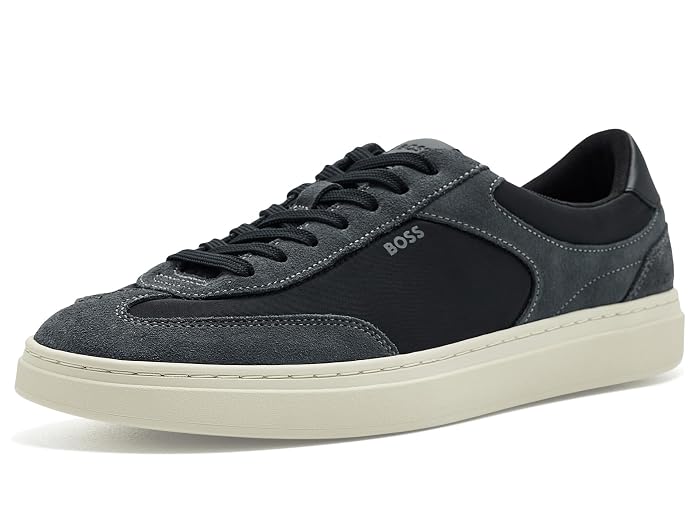 BOSS Kieran Cupsole Dress Suede Sneakers