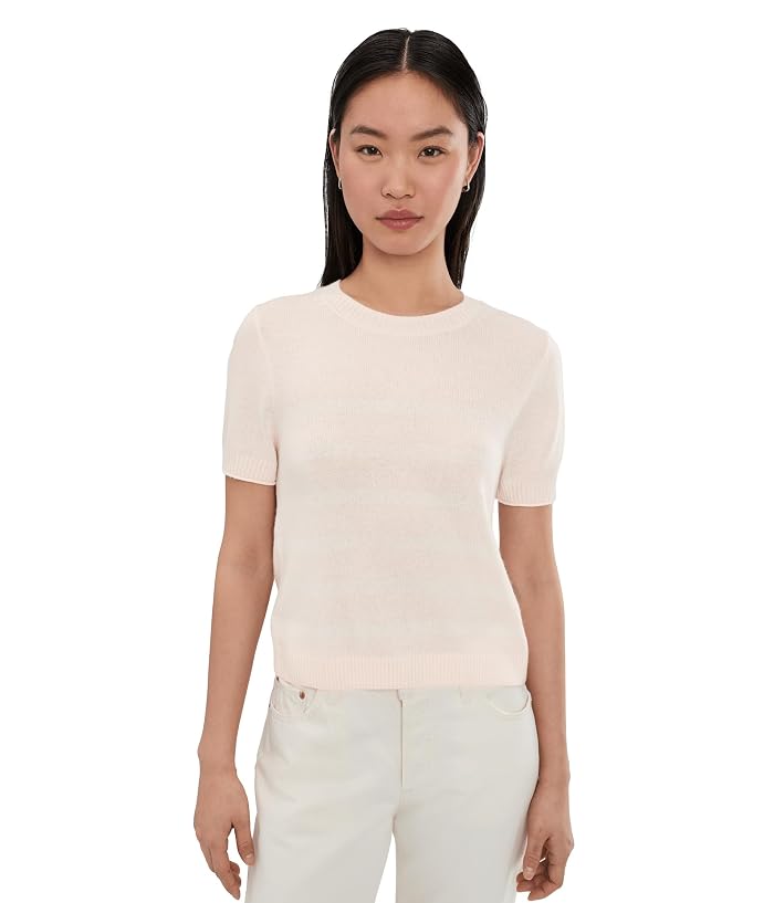 Splendid Emerson Stripe Short Sleeves Sweater