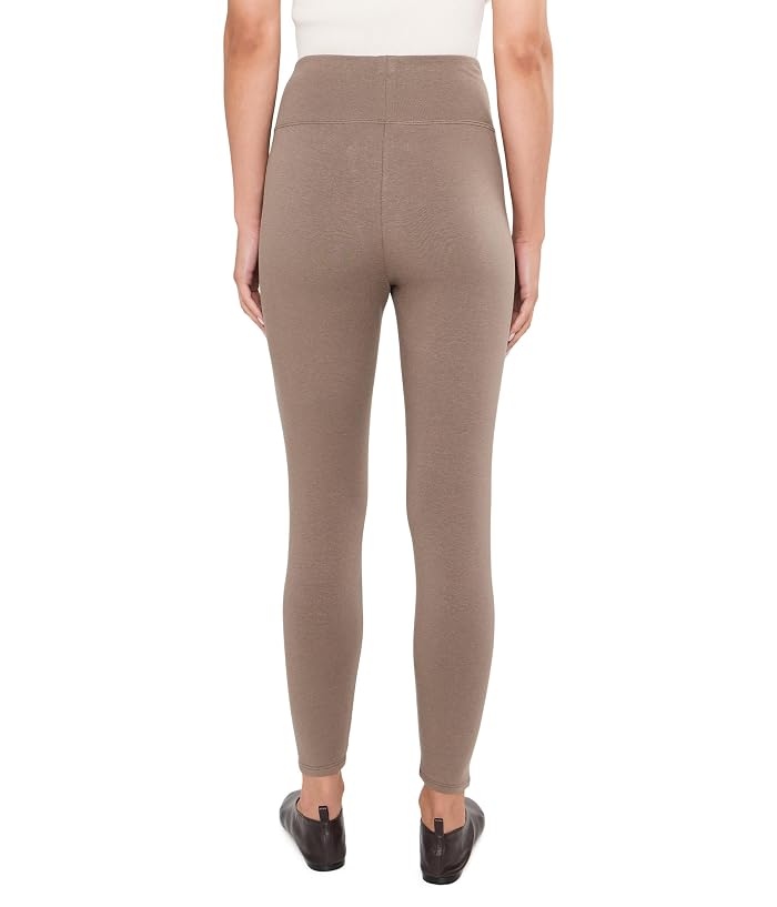 Eileen Fisher Petite Cozy Brushed Terry Hug High Waisted Ankle Leggings - Image 4
