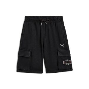 PUMA Kids Vintage Moto French Terry Shorts (Big Kid)