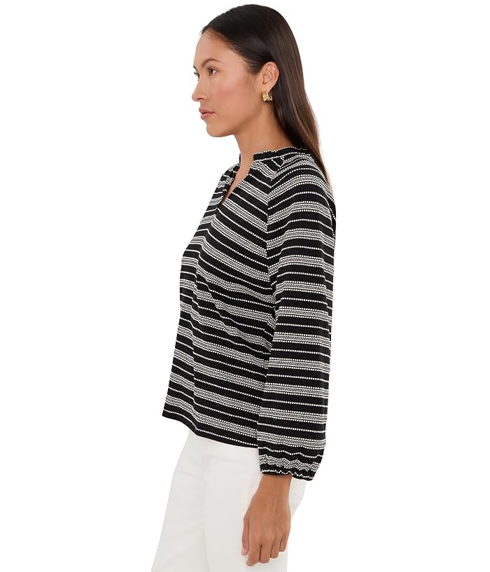 NIC+ZOE Petite Dashing Stripe Knit Top - Image 3