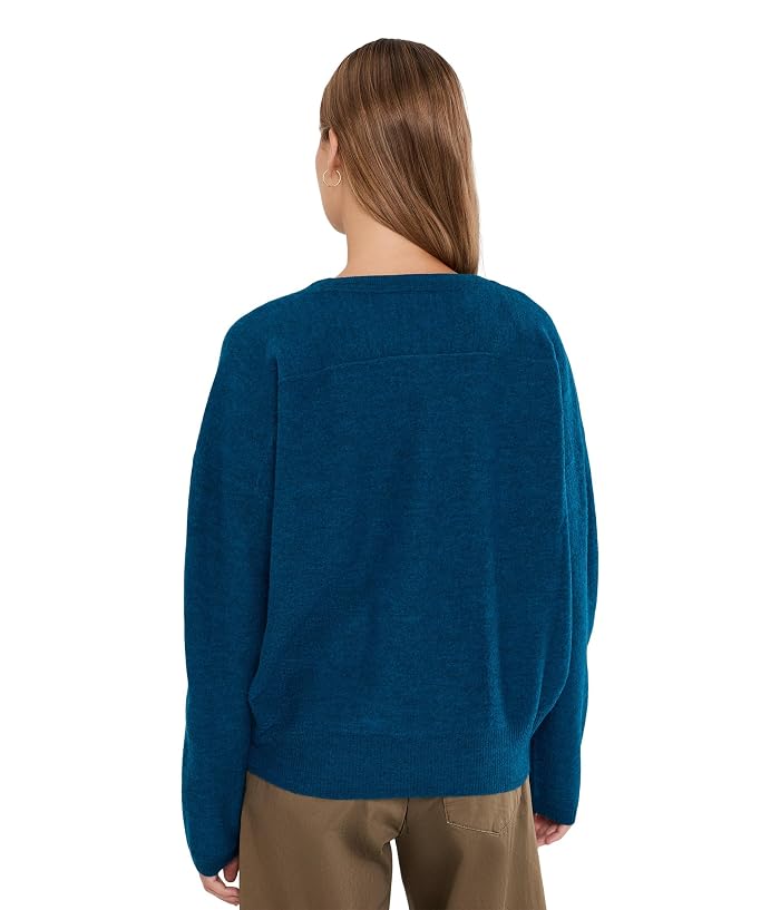 Eileen Fisher Fine Felted Wool Crew Neck Sweater - Image 4