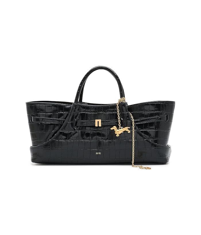 JW PEI Maeve Dachshund Metal Charm Tote Bag