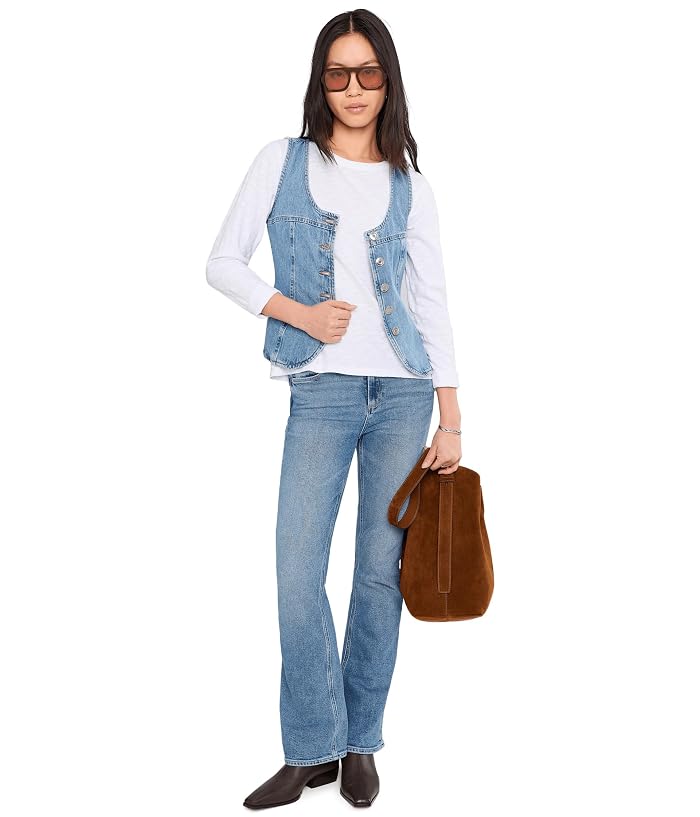 Paige High-rise Laurel Canyon 32" Seamed Beltloops In Big Sky - Image 2