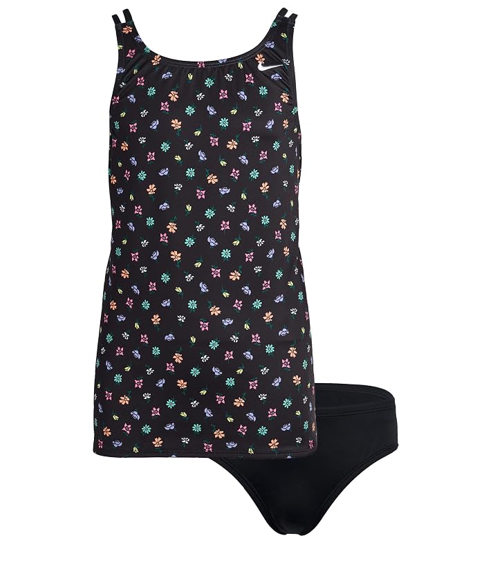 Nike Kids Crafted Blooms Spiderback Tankini Set (Big Kid)