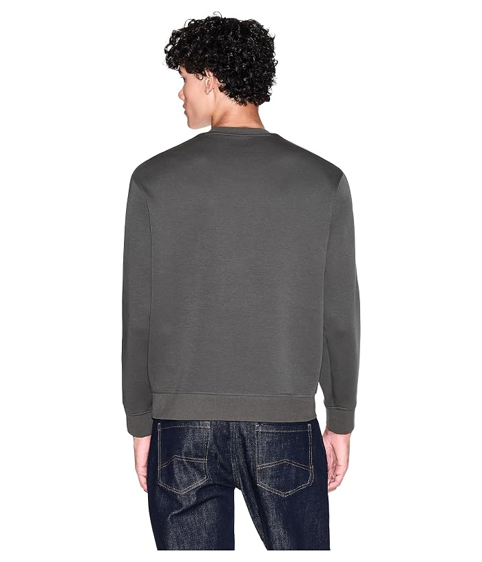 Armani Exchange Tape Logo Pullover Sweatshirt - Image 2