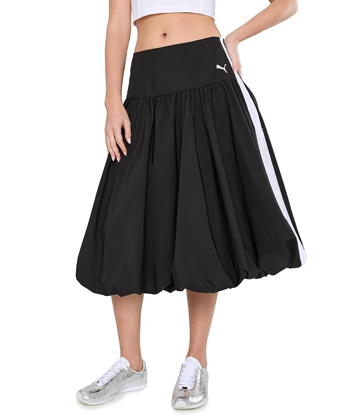 PUMA T7 Woven Balloon Midi Skirt