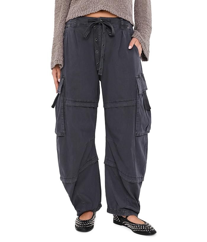 Free People We The Free Reef Curved Cargo Twill Pants