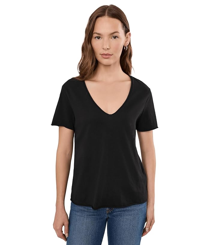 Michael Stars Vera Raw Hem Tee