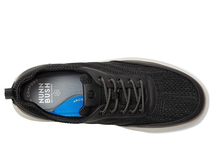 Nunn Bush Ponte Knit Moc Toe Sneakers Hybrid Oxford Casual Lightweight Athletic Style Lace Up - Image 2