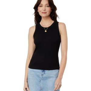 Michael Stars Gina Wide Binding Crop Tank