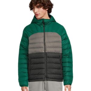 L.L.Bean Bean's Down Hooded Jacket Color-Block