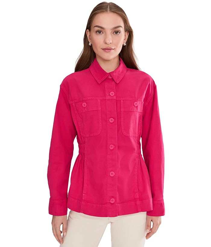 Liverpool Los Angeles 3/4 Sleeve Relaxed Shacket