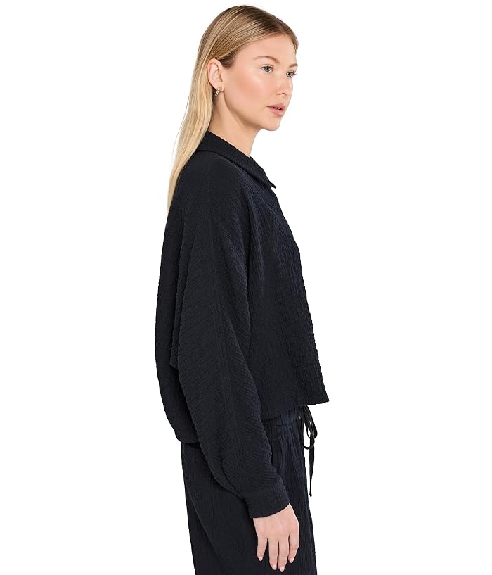 Eileen Fisher Organic Cotton Doubleweave Dolman Sleeve Jacket - Image 3