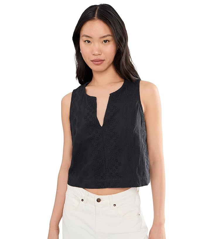 Splendid Kenzie Geo Eyelet Tank