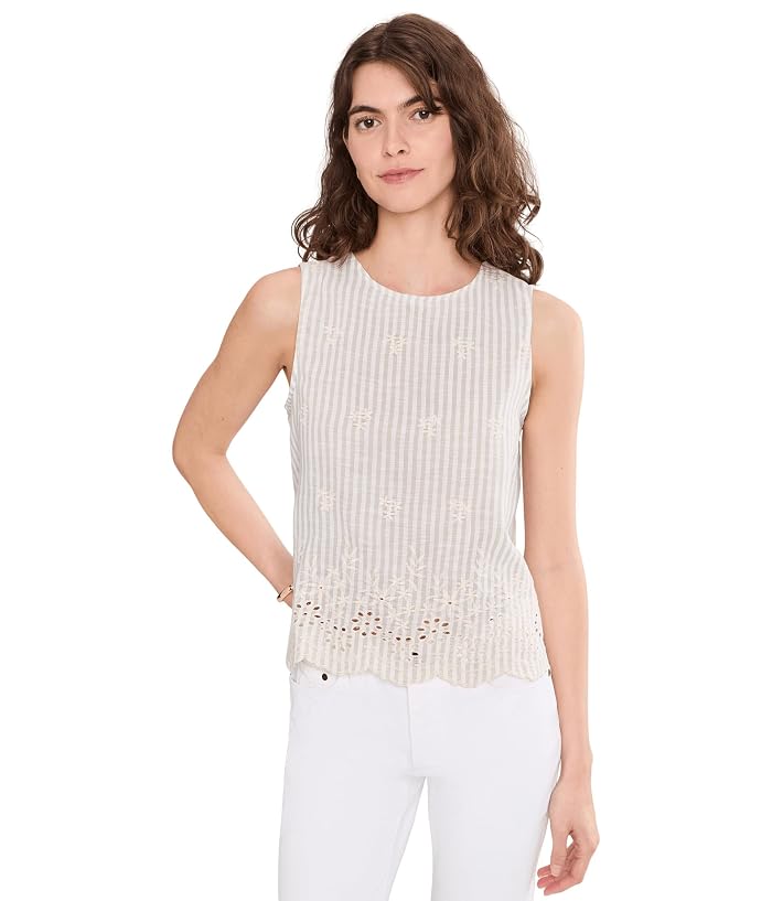 Vince Camuto Sleeveless Crewneck Blouse
