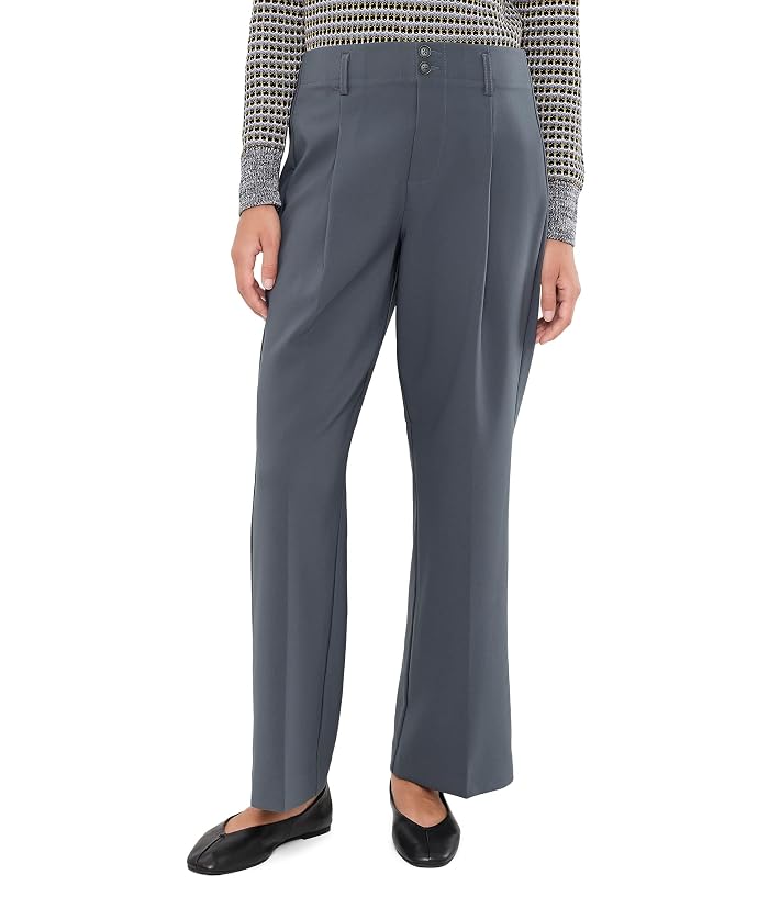 NIC+ZOE Petite Tremont Wide Leg Sleek Stretch Trousers