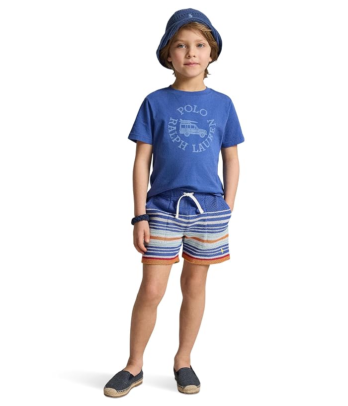 Polo Ralph Lauren Kids Logo Cotton Jersey Tee (Toddler/Little Kid) - Image 3