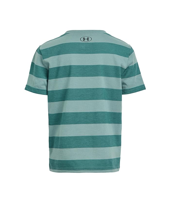 Under Armour Kids Printed Stripe Short Sleeve (Little Kid) - Image 2