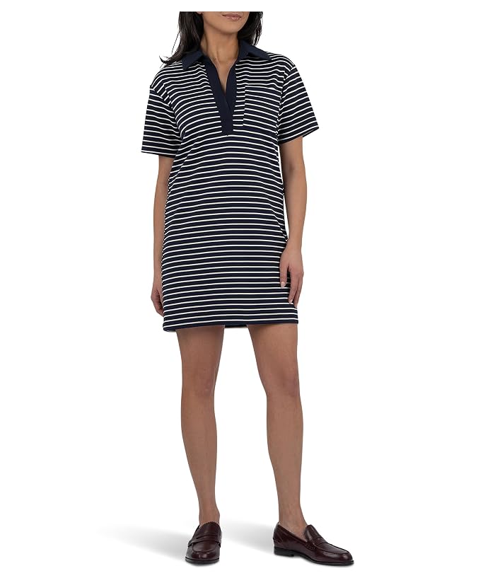 KUT from the Kloth Daphne Short Sleeve Fold Dress