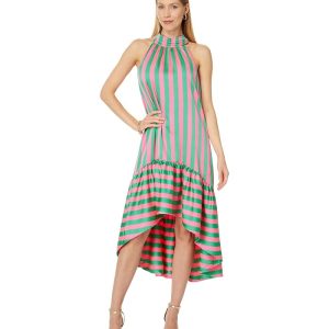 Lilly Pulitzer Steph High - Low Halter Maxi