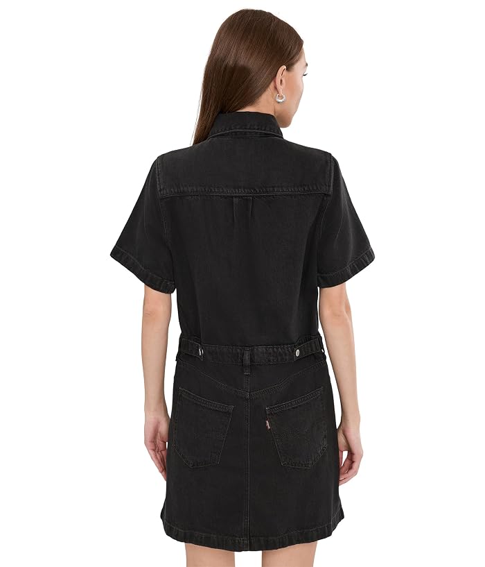 Levi's® Premium Short Sleeve Logan Western Dress - Image 4