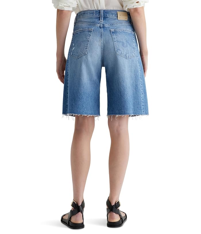 AG Jeans Hattie High-Rise Barrel Shorts - Image 3