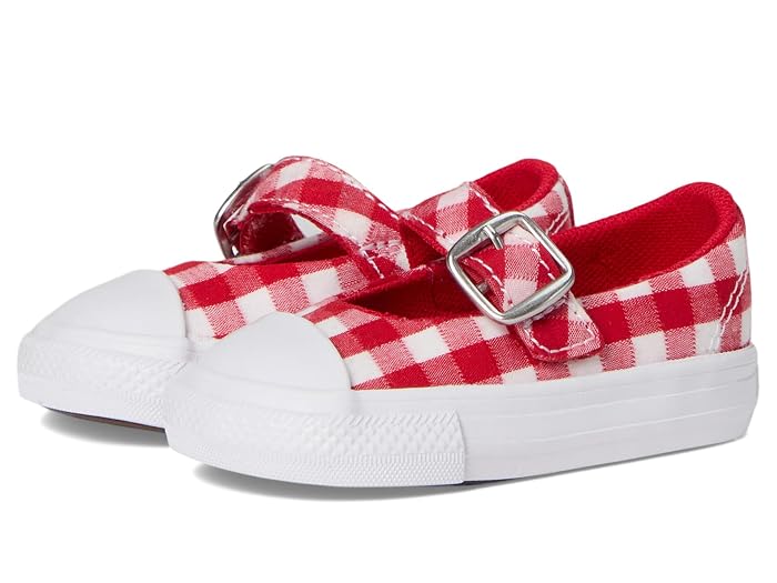 Converse Kids Chuck Taylor All Star Dainty Mary Jane Checkered Easy On (Infant/Toddler)