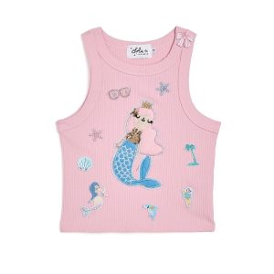 Lola and The Boys Mermaid Patch Tank (Toddler/Little Kid/Big Kid)