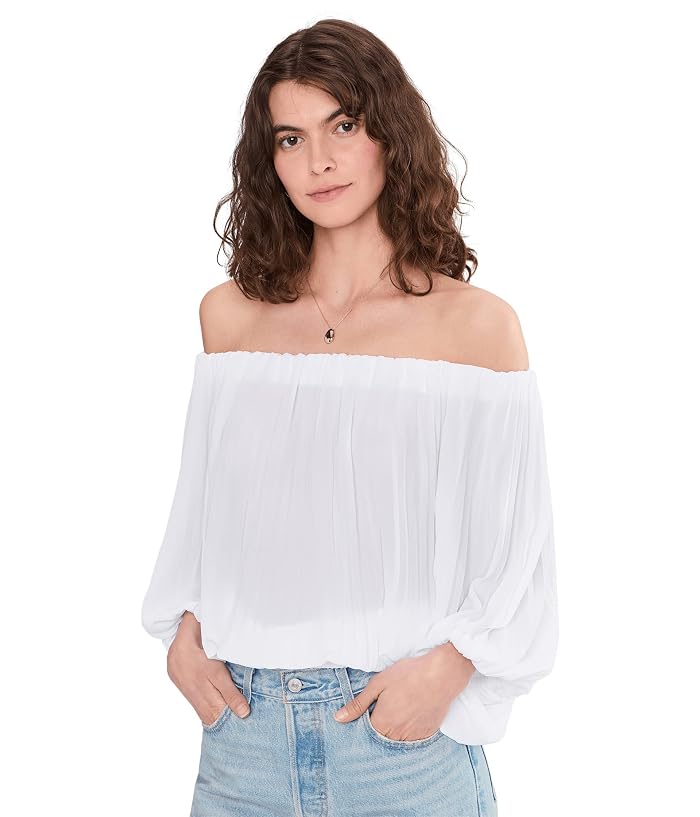 Vince Camuto Off The Shoulder Pleated Blouse