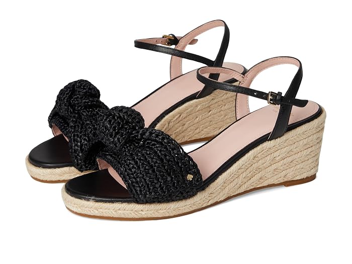 Kate Spade New York Leandra Raffia Espadrille Wedge Sandal