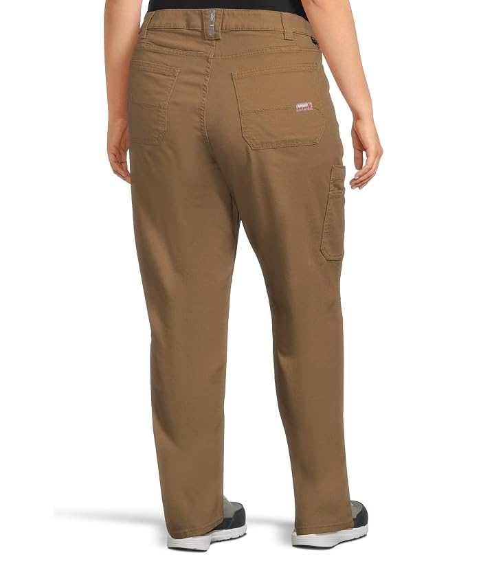 Ariat Work Plus Size FR Stretch Duralight Canvas Stackable Straight Leg Pants - Image 3