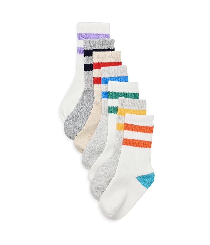 Primary Kids Athletic Socks 7-Pack (Toddler/Little Kid/Big Kid) - Image 3