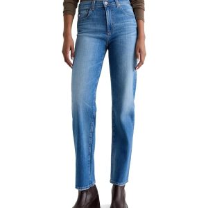 AG Jeans Brinley Mid Rise Straight In 13 Years Allure