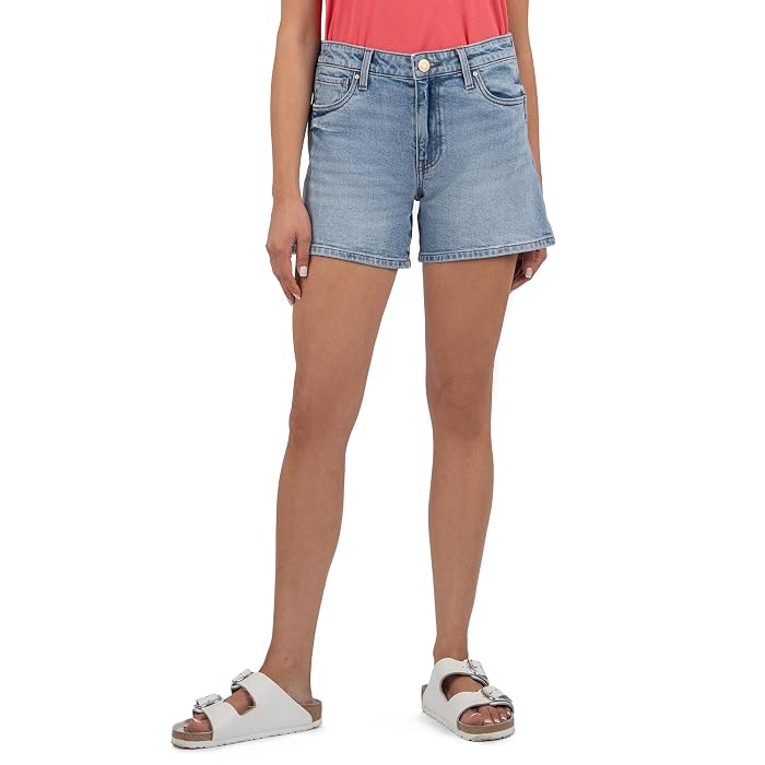 KUT from the Kloth Jane High Rise Long Short With Regular Hem