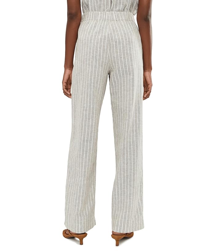 NIC+ZOE Lenox Wide Leg Striped Linen Pants - Image 4