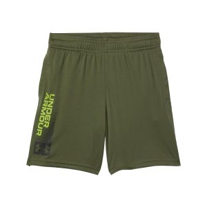 Under Armour Kids Tech Wordmark Shorts (Big Kids)
