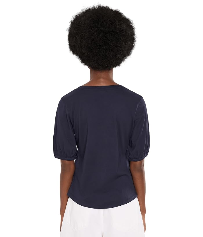 NIC+ZOE NZT Elbow Sleeve V-Neck Tee - Image 4