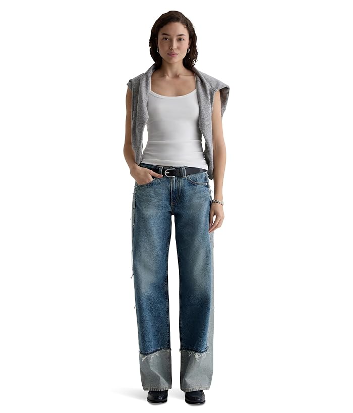 AG Jeans Adria Low Rise Baggy Wide Leg in 13 Years Otherworldly - Image 2