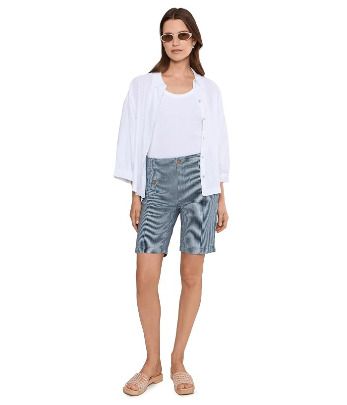NYDJ High-Rise Ella Denim Shorts - Image 2