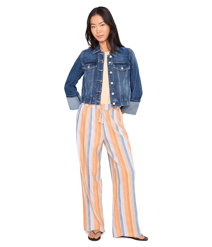 Liverpool Los Angeles Mid-Rise Pull-on Drawstring Waistband Wide Leg Pant 30" Inseam - Image 2