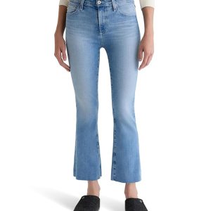 AG Jeans Farrah Mid Rise Crop Boot Jean In 14 Years Fortuna